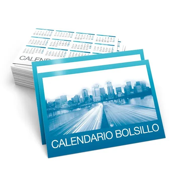 Imprimir Calendarios de Bolsillo o mano 2025 * Urgente 24H