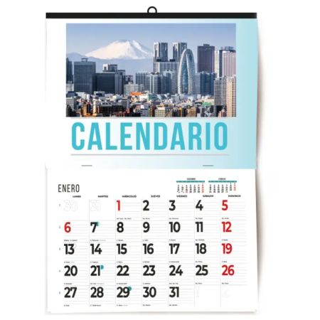 imprimir calendarios con faldilla