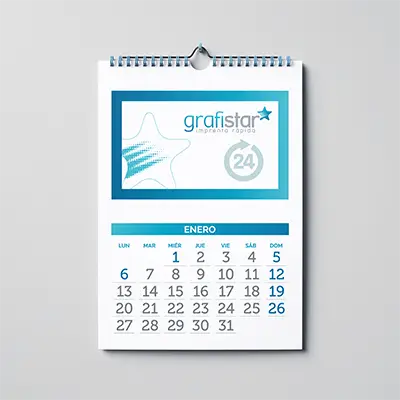 imprimir calendarios de pared personalizados